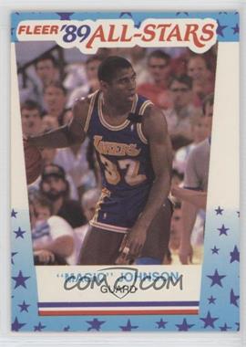 1989-90 Fleer - All-Stars Stickers #5 - Magic Johnson