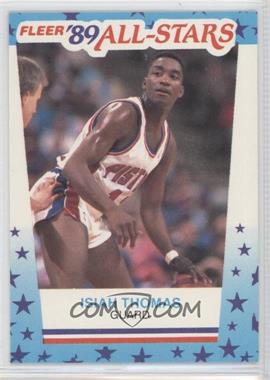 1989-90 Fleer - All-Stars Stickers #6 - Isiah Thomas