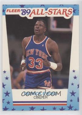 1989-90 Fleer - All-Stars Stickers #7 - Patrick Ewing
