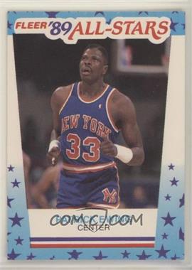 1989-90 Fleer - All-Stars Stickers #7 - Patrick Ewing