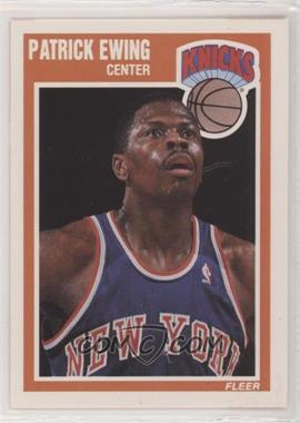 1989-90 Fleer - [Base] #100 - Patrick Ewing [Noted]