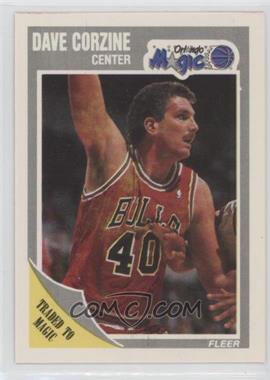 1989-90 Fleer - [Base] #109 - Dave Corzine