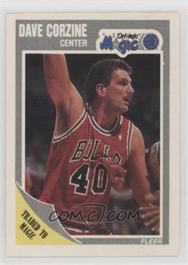 1989-90 Fleer - [Base] #109 - Dave Corzine