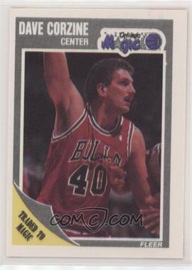 1989-90 Fleer - [Base] #109 - Dave Corzine