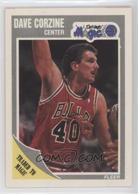 1989-90 Fleer - [Base] #109 - Dave Corzine