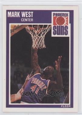 1989-90 Fleer - [Base] #125 - Mark West