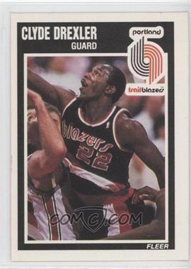 1989-90 Fleer - [Base] #128 - Clyde Drexler