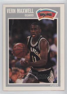 1989-90 Fleer - [Base] #144 - Vernon Maxwell [Noted]