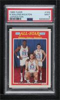 All-Star Game - Karl Malone, Mark Eaton, John Stockton [PSA 9 MINT]