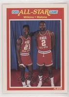 All-Star Game - Dominique Wilkins, Moses Malone
