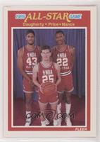 All-Star Game - Brad Daugherty, Mark Price, Larry Nance [Noted]