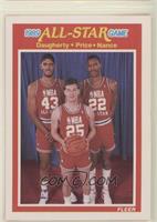 All-Star Game - Brad Daugherty, Mark Price, Larry Nance [EX to NM]