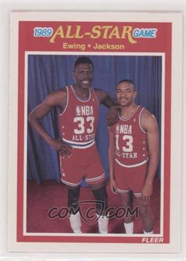 1989-90 Fleer - [Base] #167 - All-Star Game - Patrick Ewing, Mark Jackson [Noted]