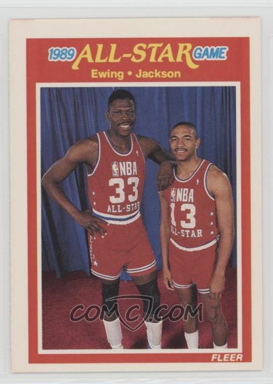 mark jackson rookie card 1989 90 fleer base 167 patrick ewing mark jackson mark jackson rookie card 1989 90 fleer base 167 patrick ewing mark jackson