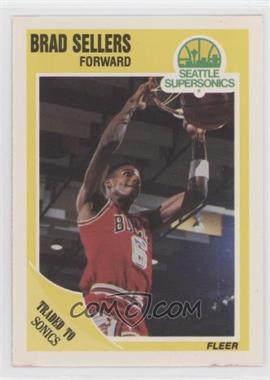 1989-90 Fleer - [Base] #24 - Brad Sellers