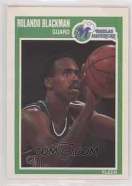 1989-90 Fleer - [Base] #32 - Rolando Blackman