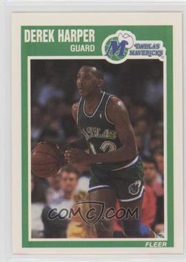 1989-90 Fleer - [Base] #35 - Derek Harper