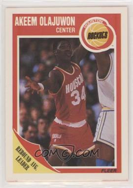 1989-90 Fleer - [Base] #61 - Hakeem Olajuwon