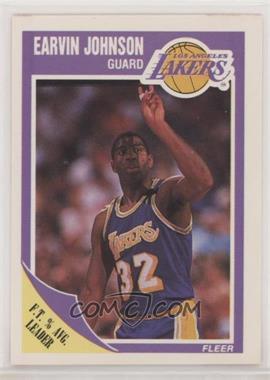 1989-90 Fleer - [Base] #77 - Magic Johnson