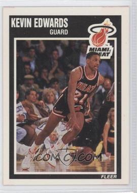 1989-90 Fleer - [Base] #81 - Kevin Edwards