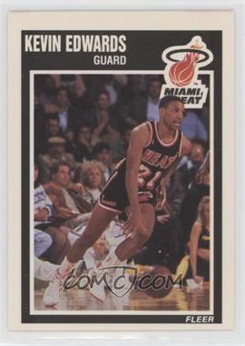 1989-90 Fleer - [Base] #81 - Kevin Edwards