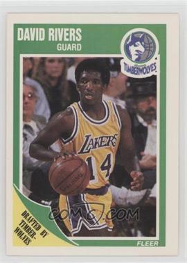 1989-90 Fleer - [Base] #94 - David Rivers