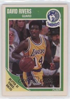 1989-90 Fleer - [Base] #94 - David Rivers