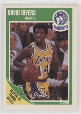 1989-90 Fleer - [Base] #94 - David Rivers