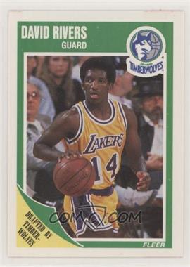 1989-90 Fleer - [Base] #94 - David Rivers