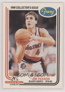 1989-90 Franz Portland Trail Blazers - Food Issue [Base] #16 - Jim Paxson