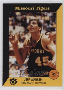 1989-90 Kodak Missouri (Mizzou) Tigers - [Base] #_JEWA - Jeff Warren