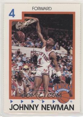 1989-90 Marine Midland Bank New York Knicks - [Base] #4 - Johnny Newman