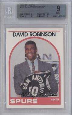 1989-90 NBA Hoops - [Base] #138 - David Robinson [BGS 9 MINT]