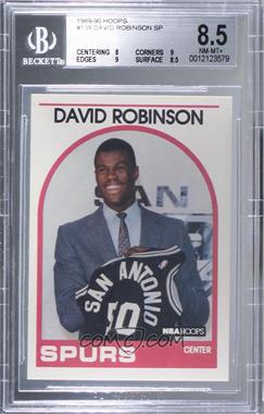 1989-90 NBA Hoops - [Base] #138 - David Robinson [BGS 8.5 NM‑MT+]