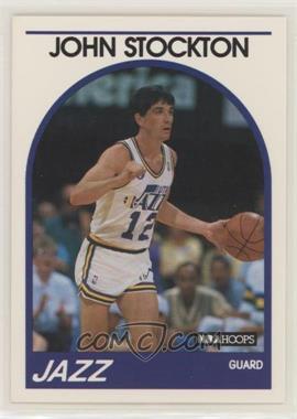 1989-90 NBA Hoops - [Base] #140 - John Stockton [EX to NM]