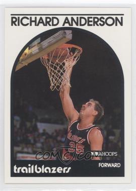 1989-90 NBA Hoops - [Base] #182 - Richard Anderson