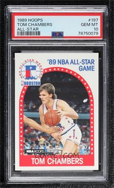 1989-90 NBA Hoops - [Base] #197 - All-Star Game - Tom Chambers [PSA 10 GEM MT]