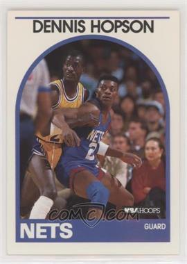 1989-90 NBA Hoops - [Base] #199 - Dennis Hopson