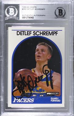 1989-90 NBA Hoops - [Base] #282 - Detlef Schrempf [BAS Authentic]