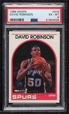 1989-90 NBA Hoops - [Base] #310 - David Robinson [PSA 6 EX‑MT]