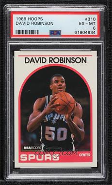 1989-90 NBA Hoops - [Base] #310 - David Robinson [PSA 6 EX‑MT]