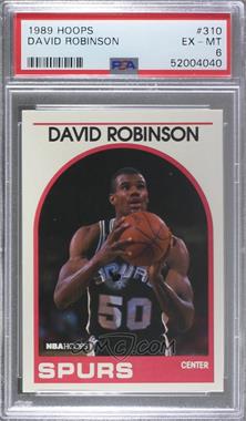 1989-90 NBA Hoops - [Base] #310 - David Robinson [PSA 6 EX‑MT]