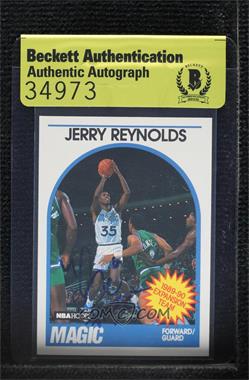 1989-90 NBA Hoops - [Base] #339 - Jerry Reynolds [BAS Authentic]