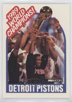 1989 World Champions! (Detroit Pistons Team) [EX to NM]