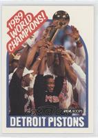 1989 World Champions! (Detroit Pistons Team)