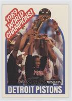 1989 World Champions! (Detroit Pistons Team)