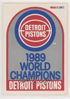1989 World Champions Detroit Pistons