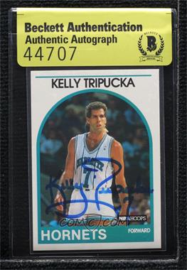 1989-90 NBA Hoops - [Base] #55 - Kelly Tripucka [BAS Authentic]