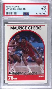 1989-90 NBA Hoops - [Base] #65 - Maurice Cheeks [PSA 9 MINT]