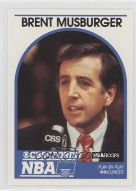 1989-90 NBA Hoops Announcers - [Base] #_BRMU - Brent Musburger